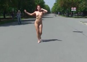 Skinny nude girl